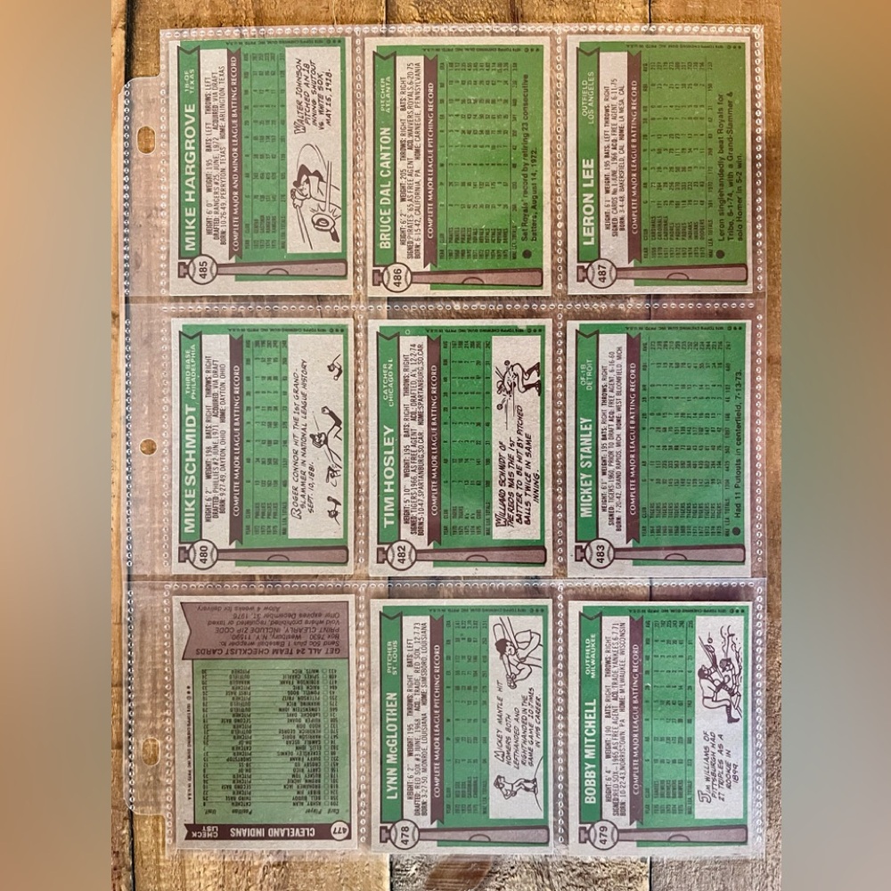 Vintage 1976 Topps Baseball Trading Cards Collection - Picture 2 of 2